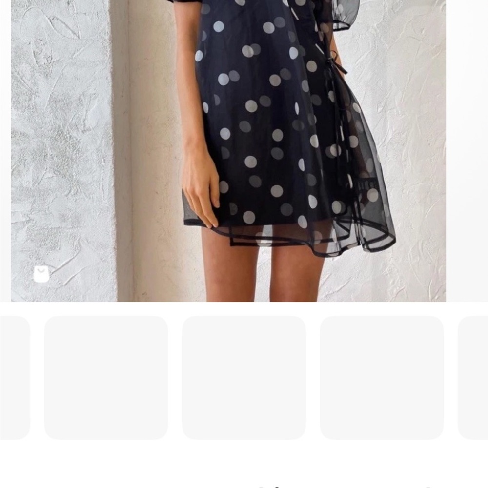 SIR. the label Margo mini dress with no slip - Picture 6 of 9
